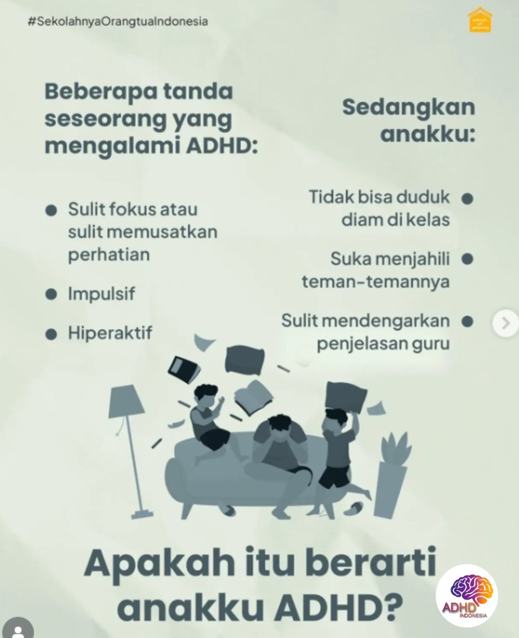 Ciri dan Gejala ADHD pada Anak Usia Dini di Kepulauan Selayar