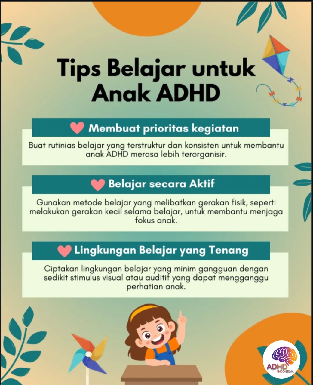 Strategi Belajar yang Cocok untuk Anak ADHD di Kepulauan Selayar